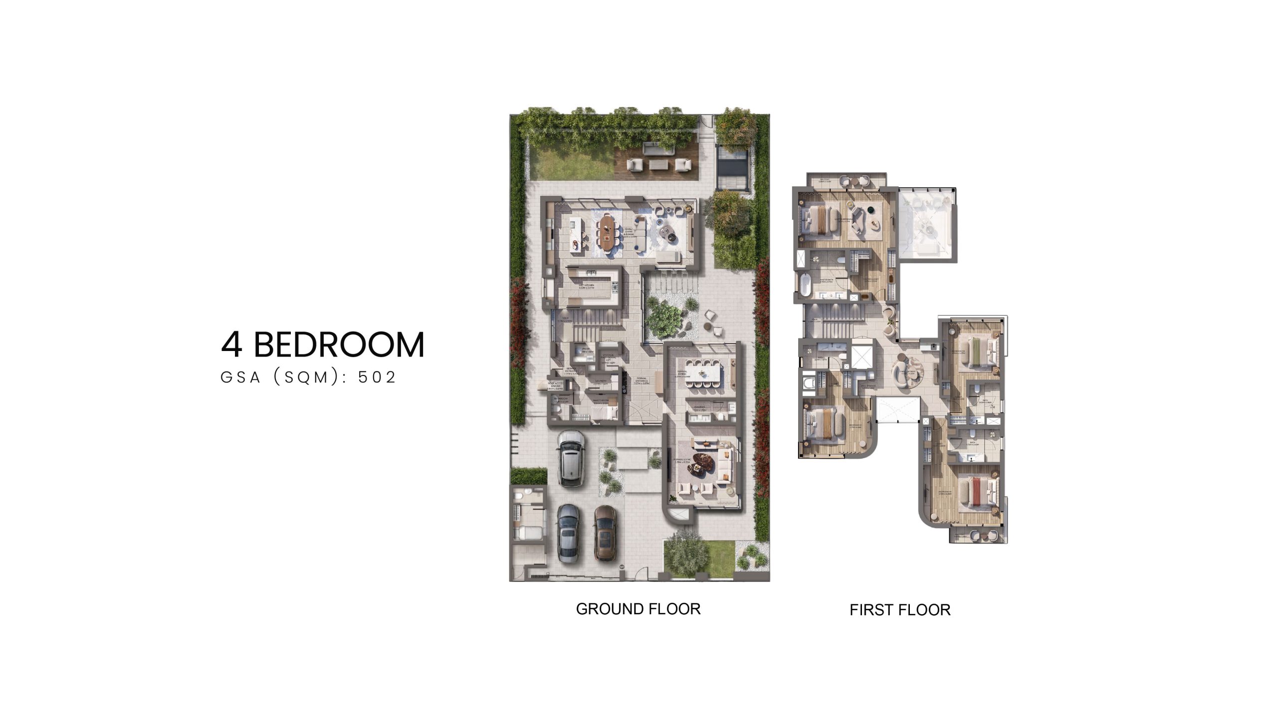 4 Bedrooms