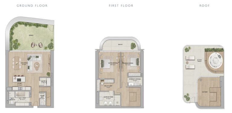 2 Bedrooms
