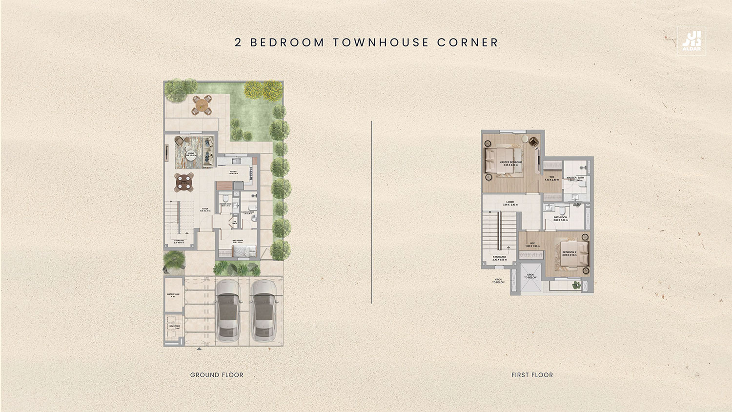 2 Bedrooms